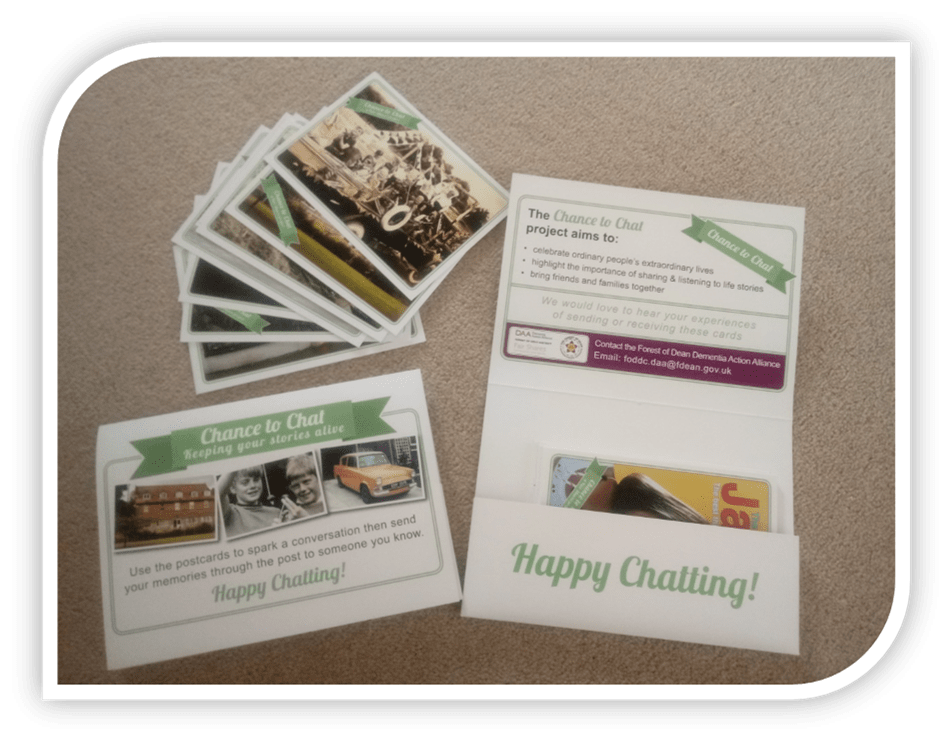 Picture of Chance to Chat Cards